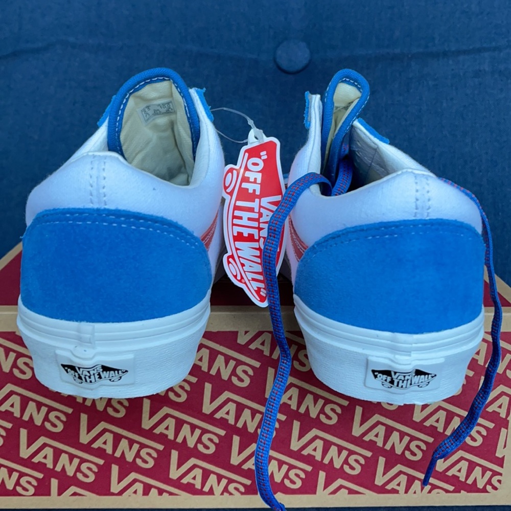 Vans Men’s Old Skool Sport Pop Vallartabl/Red Sneakers - Picture 14 of 16